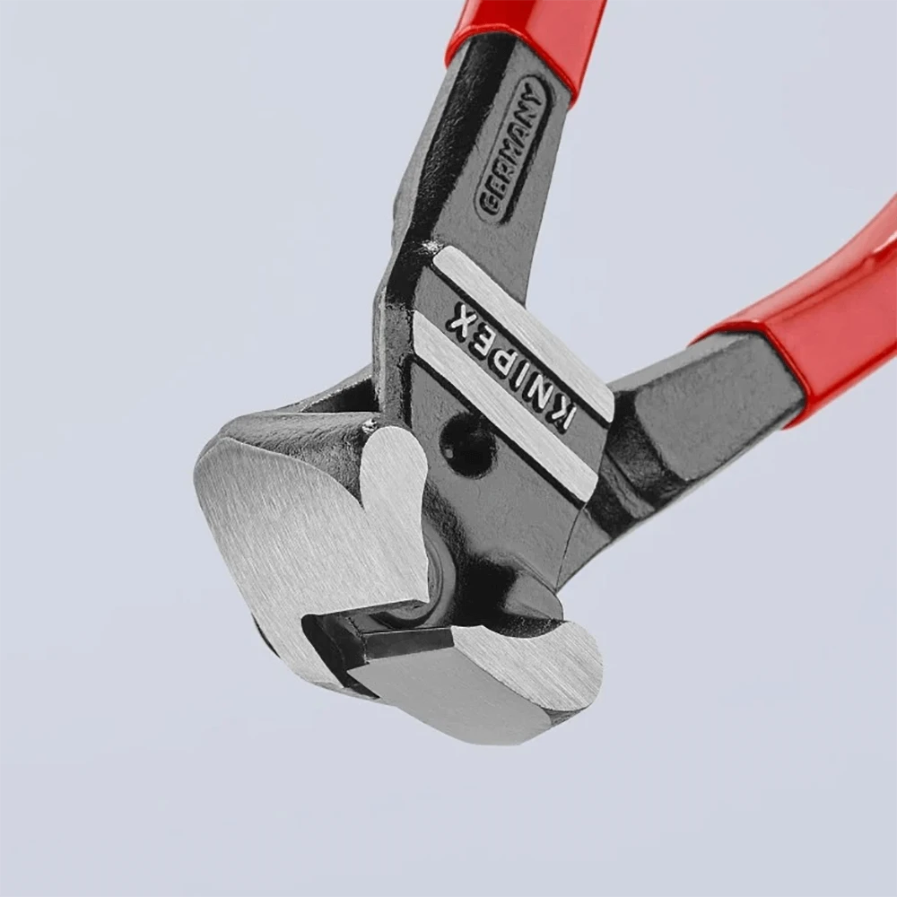 Knipex 200mm High Leverage Bolt End Cutting Nippers - 6101200 2 Knipex 200mm High Leverage Bolt End Cutting Nippers - 6101200 - Image 2