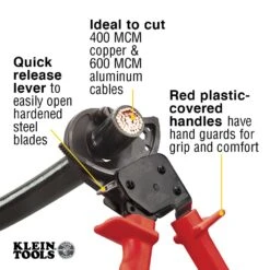 Klein Tools Ratcheting Cable Cutter - 63060 -Hand Tool Shop 63060 003 71902.1697458072