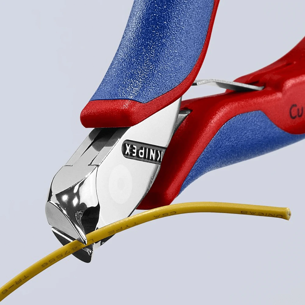 Knipex 115mm Electronics End Cutting Nippers - 6442115 3 Knipex 115mm Electronics End Cutting Nippers - 6442115 - Image 3