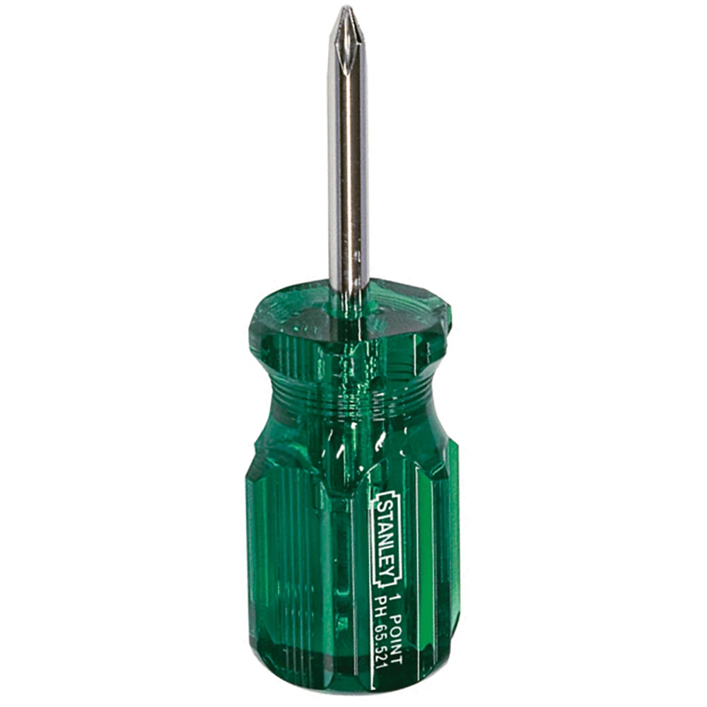 Stanley PH1 X 45mm Phillips Screwdriver - 65-521 2 Stanley PH1 X 45mm Phillips Screwdriver - 65-521 - Image 2