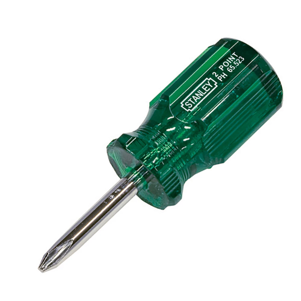 Stanley PH2 X 45mm Phillips Screwdriver - 65-523 1 Stanley PH2 X 45mm Phillips Screwdriver - 65-523