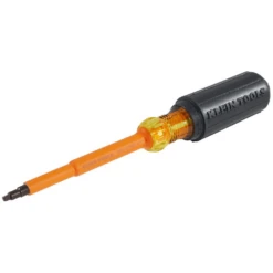 Klein Tools #2 Square Tip X 211mm Insulated Screwdriver - 662-4-INS -Hand Tool Shop 662 4 ins 004 97473.1697458082