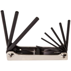 Klein Tools 9-Key Imperial Folding Hex Key Set - 70591