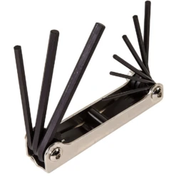 Klein Tools 9-Key Imperial Folding Hex Key Set - 70591 -Hand Tool Shop 70591 006 24149.1697458091