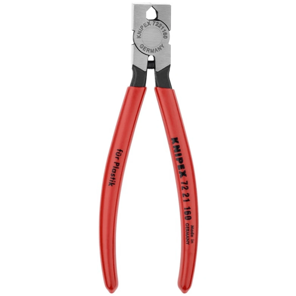 Knipex 160mm 85° Angled Diagonal Pliers For Flush Cutting Plastics - 7221160 1 Knipex 160mm 85° Angled Diagonal Pliers For Flush Cutting Plastics - 7221160