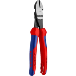 Knipex 200mm Tethered High Leverage Diagonal Cutters - 7402200T