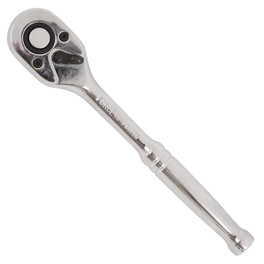 Force 1/4" Drive 36 Tooth 135mm Chrome Ratchet - 80225 3 Force 1/4" Drive 36 Tooth 135mm Chrome Ratchet - 80225 - Image 3