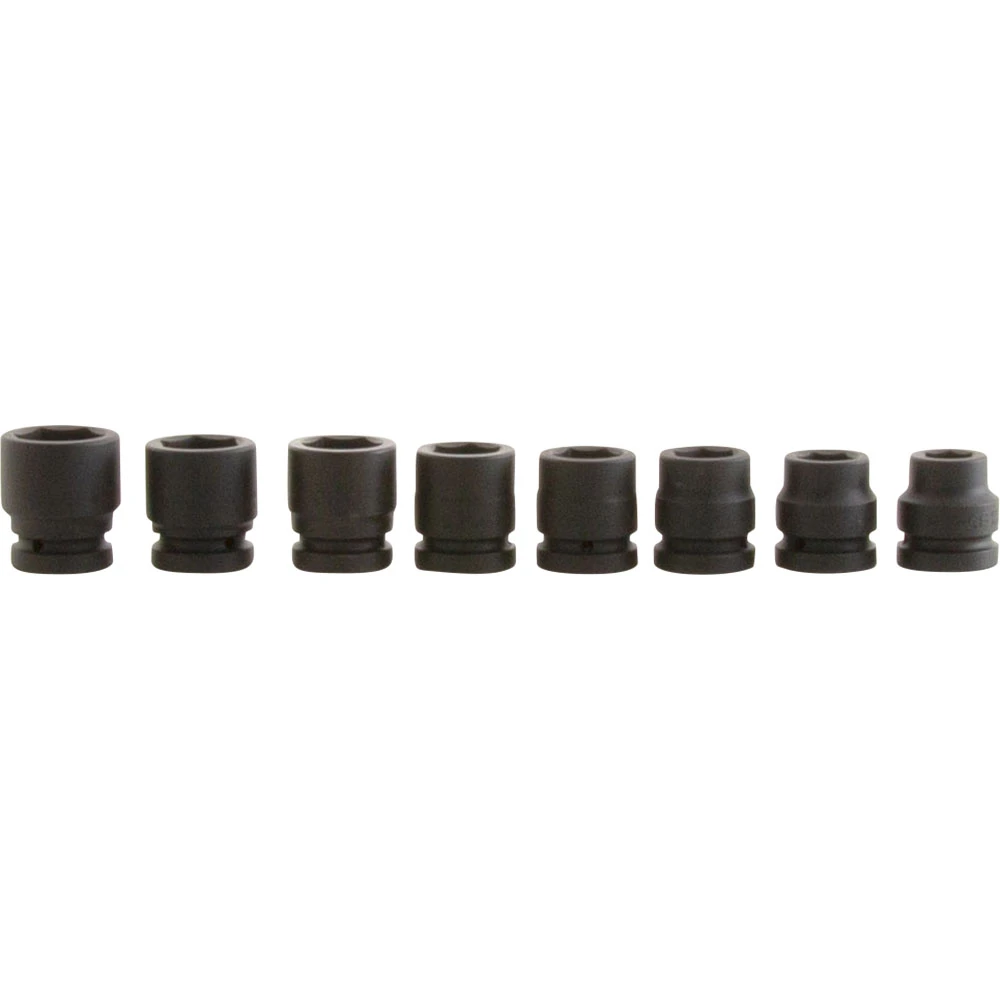 Force 1" Drive 8 Piece Imperial Impact Socket Set - 8081S 3 Force 1" Drive 8 Piece Imperial Impact Socket Set - 8081S - Image 3
