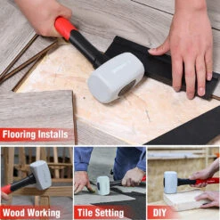 GoldBlatt Rubber Mallet 16oz Low Recoil - G02813 -Hand Tool Shop 816pei8e7ll 50029.1697458267