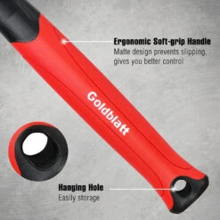 GoldBlatt Rubber Mallet 16oz Low Recoil - G02813 -Hand Tool Shop 81ywk9lv3vl 1 05270.1697458267