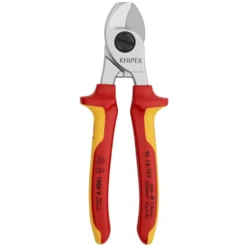 Knipex 1000V Insulated 165mm Cable Shears - 9516165