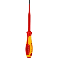 Knipex 1000V Insulated 5.5mm X 232mm Slotted Screwdriver - 982055SL