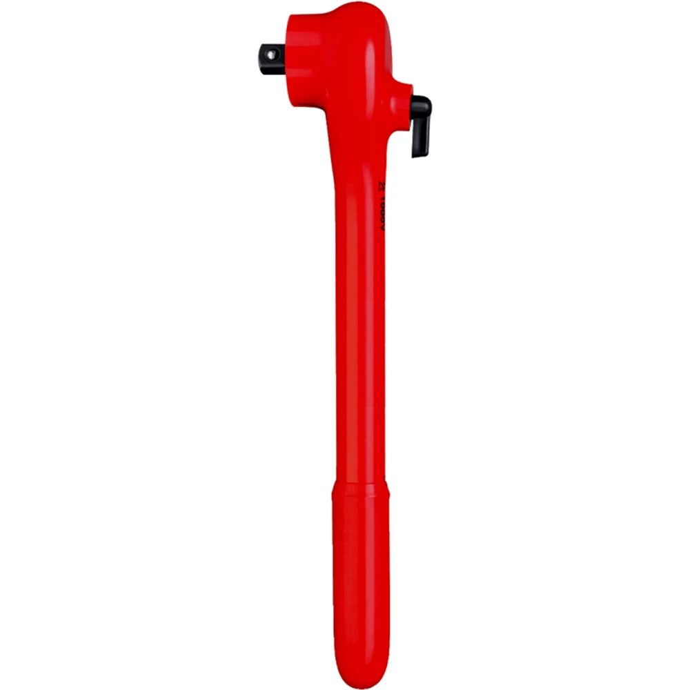 Knipex 1000V Insulated 1/2" Drive Reversible Ratchet - 9841 1 Knipex 1000V Insulated 1/2" Drive Reversible Ratchet - 9841