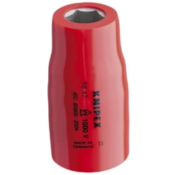 Knipex 1000V Insulated 10mm X 1/2" Drive Hex Socket - 984710