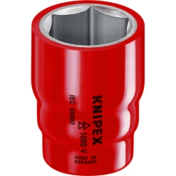 Knipex 1000V Insulated 22mm X 1/2" Drive Hex Socket - 984722