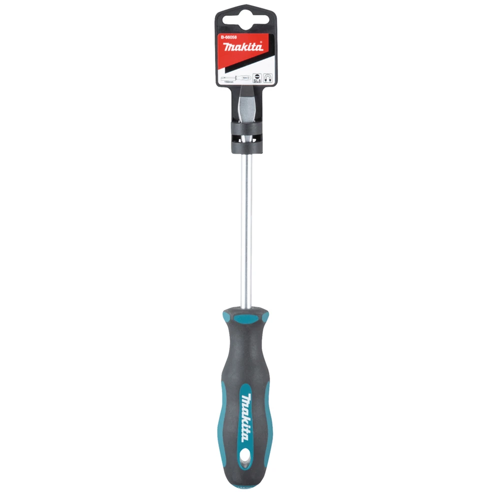 Makita SL8 X 150mm Slotted Screwdriver - B-66058 4 Makita SL8 X 150mm Slotted Screwdriver - B-66058 - Image 4