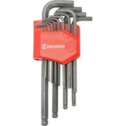 Crescent 13 Piece Metric Ball End Hex Key Set - CHKLMBALL13