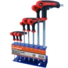 Crescent 8 Piece Metric T-Handle Hex Key Set - CHKT8