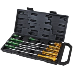 Crescent 10 Piece Through Tang Screwdriver Set - CSDIND10