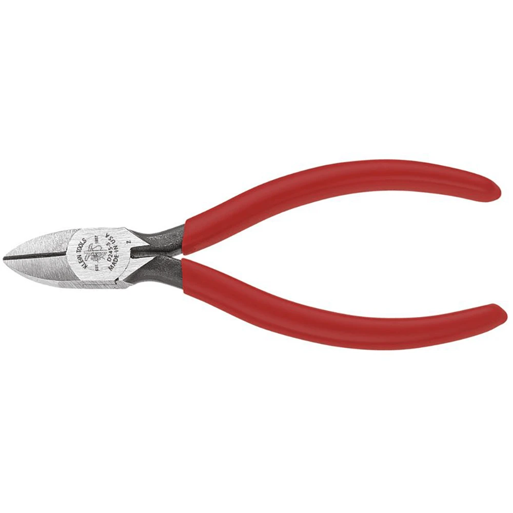 Klein Tools 129mm Tapered Nose Diagonal Cutting Pliers - D245-5 1 Klein Tools 129mm Tapered Nose Diagonal Cutting Pliers - D245-5