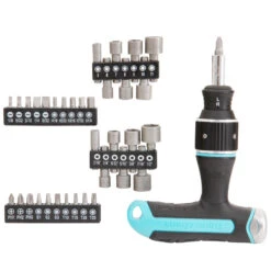 DuraTech 36 Piece DoubleDrive T Handle Screwdriver & Nutdriver Set - DD65906