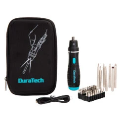 DuraTech 41 Piece 3.6v Li-Ion Precision USB Rechargeable Screwdriver Set - DT105009