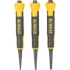 DeWALT 3 Piece Assorted Nail Punch Set - DWHT58018