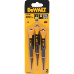 DeWALT 3 Piece Assorted Nail Punch Set - DWHT58018 -Hand Tool Shop dwht58018 p1 02534.1697456461