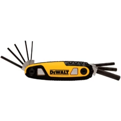 DeWALT 8 Piece Folding Hex Key Set - Metric - DWHT70263M