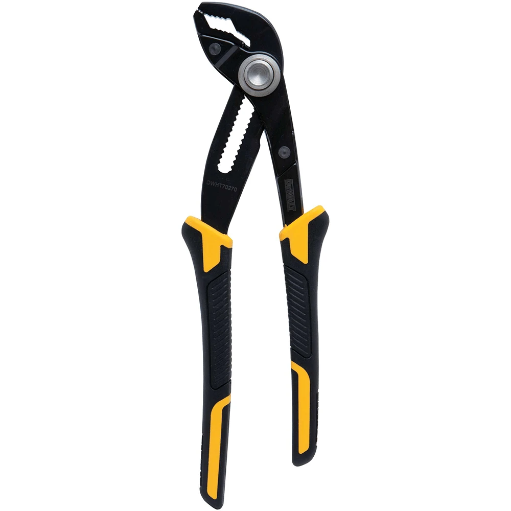 DeWALT 254mm (10") Pushlock V-Jaw Multigrip Pliers - DWHT70270 1 DeWALT 254mm (10") Pushlock V-Jaw Multigrip Pliers - DWHT70270