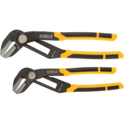 DeWALT 2 Piece Pushlock Multi-Grip Pliers Set - DWHT74428