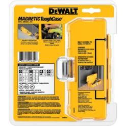 DeWALT 15 Piece Assorted Magnetic Tough Case Screwdriving Set - DWMTC15 -Hand Tool Shop dwmtc15 009 43136.1697458258