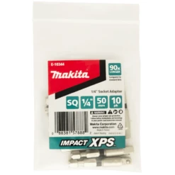 Makita 1/4" Drive X 50mm Impact XPS Socket Adaptor - 10 Pack - E-10344 5 Makita 1/4" Drive X 50mm Impact XPS Socket Adaptor - 10 Pack - E-10344 -Hand Tool Shop e 10344 89073.1697460059