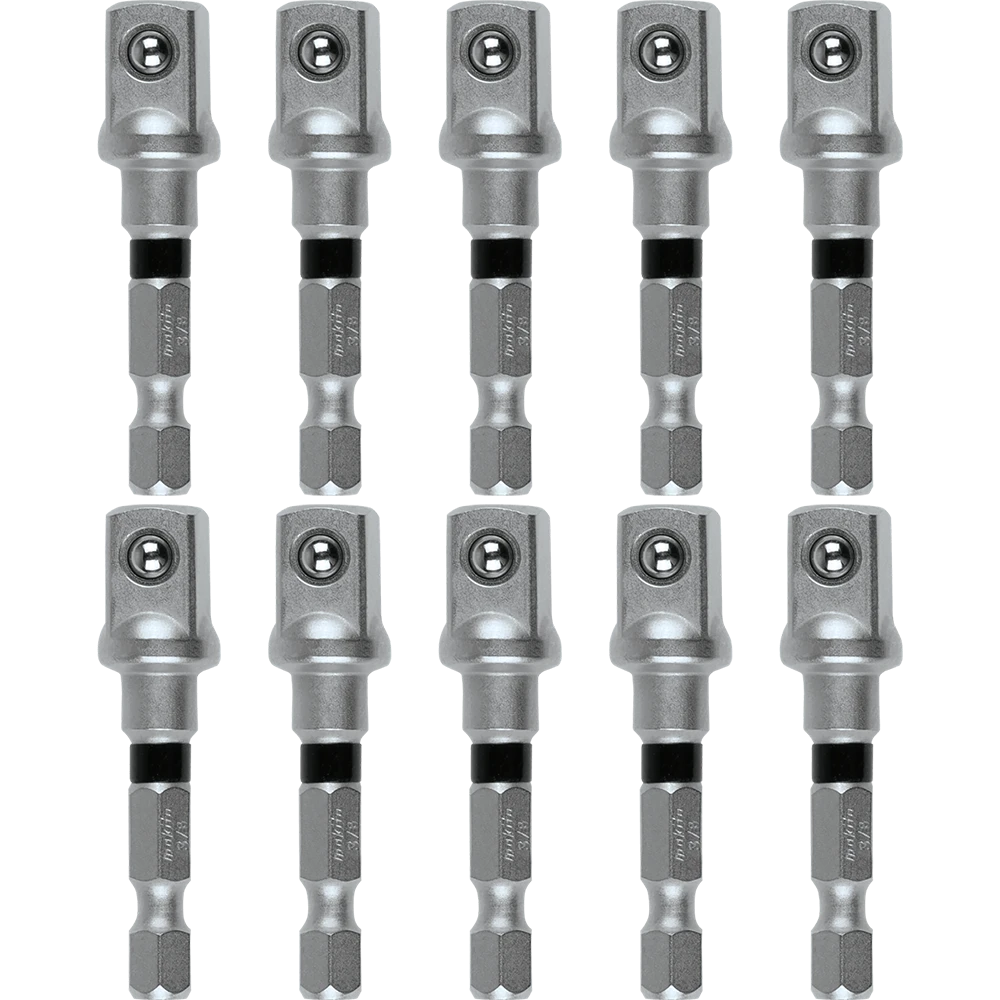 Makita 3/8" Drive X 50mm Impact XPS Socket Adaptor - 10 Pack - E-10366 1 Makita 3/8" Drive X 50mm Impact XPS Socket Adaptor - 10 Pack - E-10366