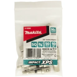 Makita 3/8" Drive X 50mm Impact XPS Socket Adaptor - 10 Pack - E-10366 5 Makita 3/8" Drive X 50mm Impact XPS Socket Adaptor - 10 Pack - E-10366 -Hand Tool Shop e 10366 69226.1697460060