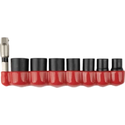 Makita 8 Piece Assorted 1/4" Impact XPS Metric Socket Set - E-10403