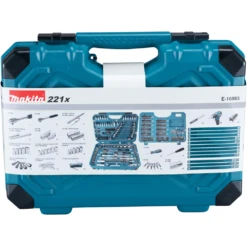 Makita 221 Piece Socket & Spanner Combination Set - E-10883