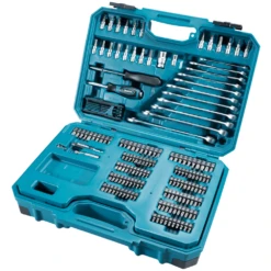 Makita 221 Piece Socket & Spanner Combination Set - E-10883 -Hand Tool Shop e 10883 c2l0 s01 02840.1697458260
