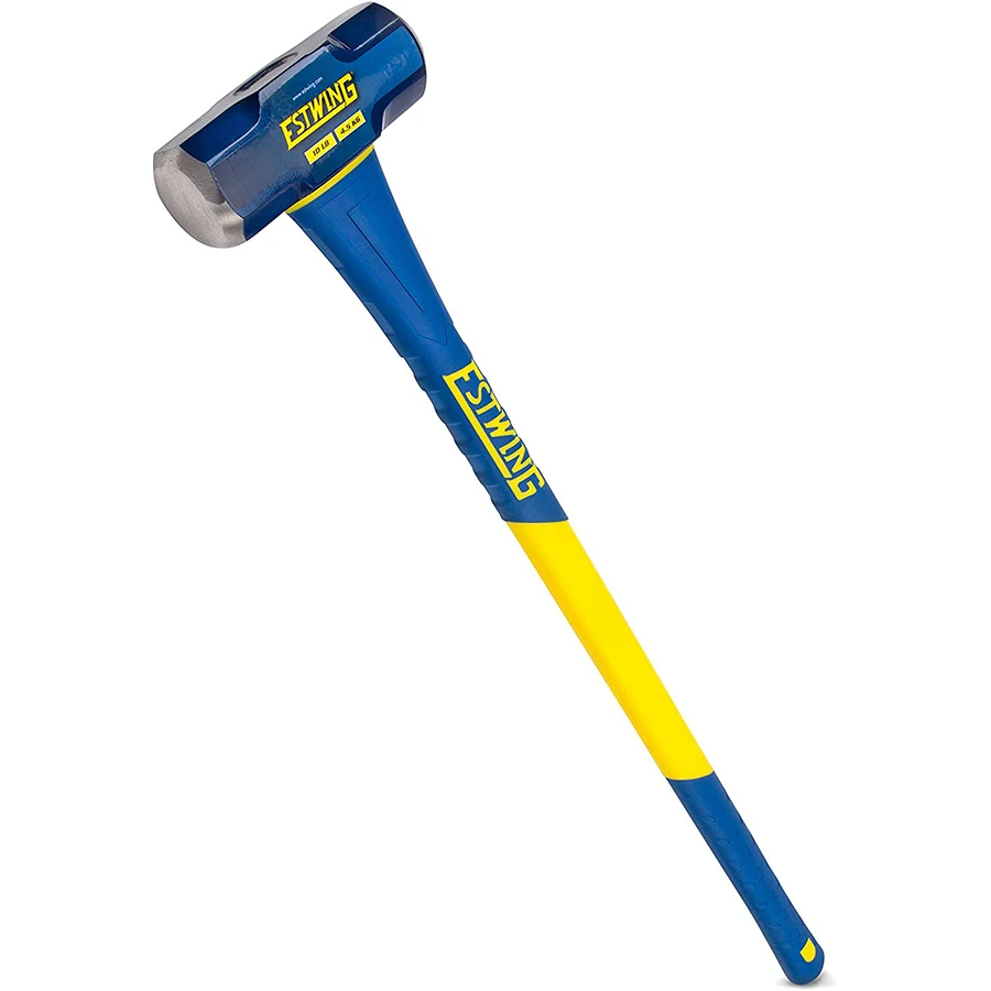 Estwing 4.5Kg (10Lb) Sledge Hammer 900mm Fibreglass Handle - ESH-1036F 1 Estwing 4.5Kg (10Lb) Sledge Hammer 900mm Fibreglass Handle - ESH-1036F