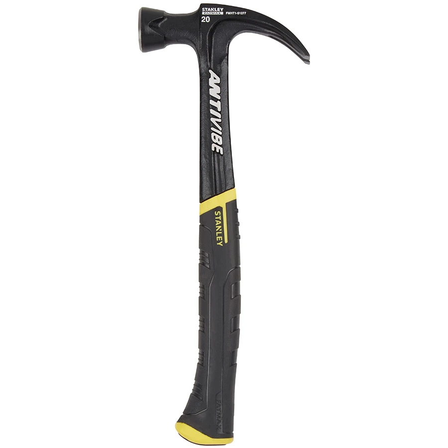 Stanley FATMAX 565g (20oz) Xtreme Anti Vibe Claw Hammer - FMHT1-51277 1 Stanley FATMAX 565g (20oz) Xtreme Anti Vibe Claw Hammer - FMHT1-51277
