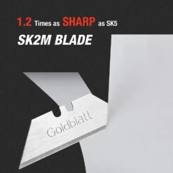 Goldblatt 100 Piece General Purpose Utility Knife Blade - G18283 -Hand Tool Shop g18283 2 93461.1697458268