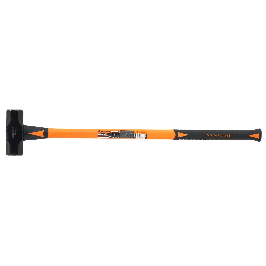 Supercraft 3.6Kg (8Lb) Fibreglass Sledge Hammer - H054450 1 Supercraft 3.6Kg (8Lb) Fibreglass Sledge Hammer - H054450