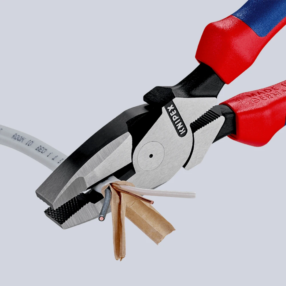 Knipex 240mm Linesman Pliers - 0902240 2 Knipex 240mm Linesman Pliers - 0902240 - Image 2