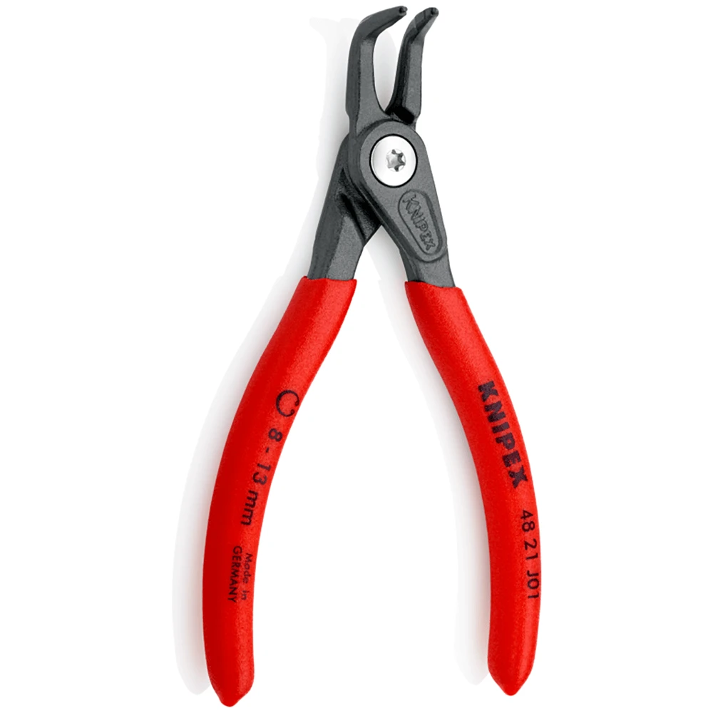 Knipex 130mm Internal 8-13mm 90 Degree Bent Precision Circlip Pliers - 4821J01 2 Knipex 130mm Internal 8-13mm 90 Degree Bent Precision Circlip Pliers - 4821J01 - Image 2