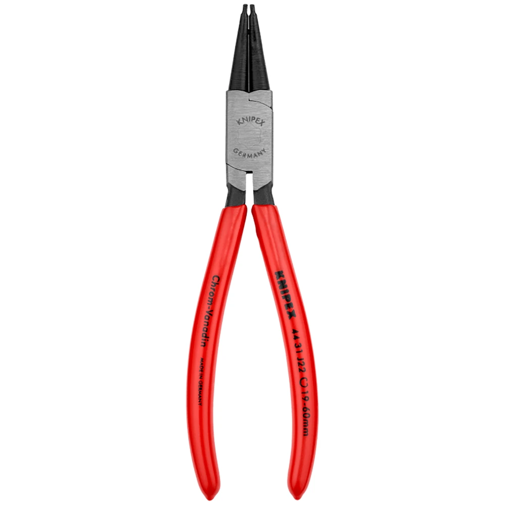 Knipex 180mm Internal 19-60mm 45 Degree Bent Forged Tips Circlip Pliers - 4431J22 3 Knipex 180mm Internal 19-60mm 45 Degree Bent Forged Tips Circlip Pliers - 4431J22 - Image 3
