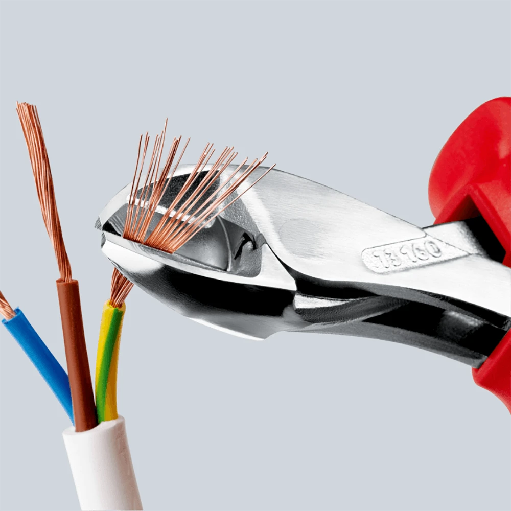 Knipex 160mm X-Cut Compact Diagonal Cutters - 7302160 4 Knipex 160mm X-Cut Compact Diagonal Cutters - 7302160 - Image 4