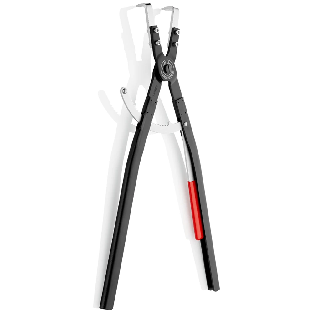 Knipex 590mm Internal 122-300mm 90 Degree Bent Circlip Pliers - 4420J51 2 Knipex 590mm Internal 122-300mm 90 Degree Bent Circlip Pliers - 4420J51 - Image 2