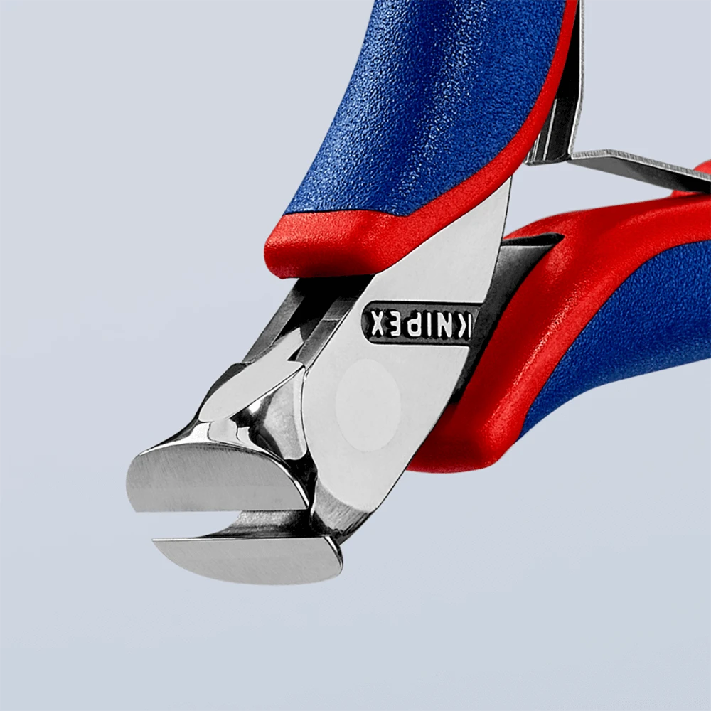 Knipex 115mm Electronics End Cutting Nippers - 6412115 2 Knipex 115mm Electronics End Cutting Nippers - 6412115 - Image 2