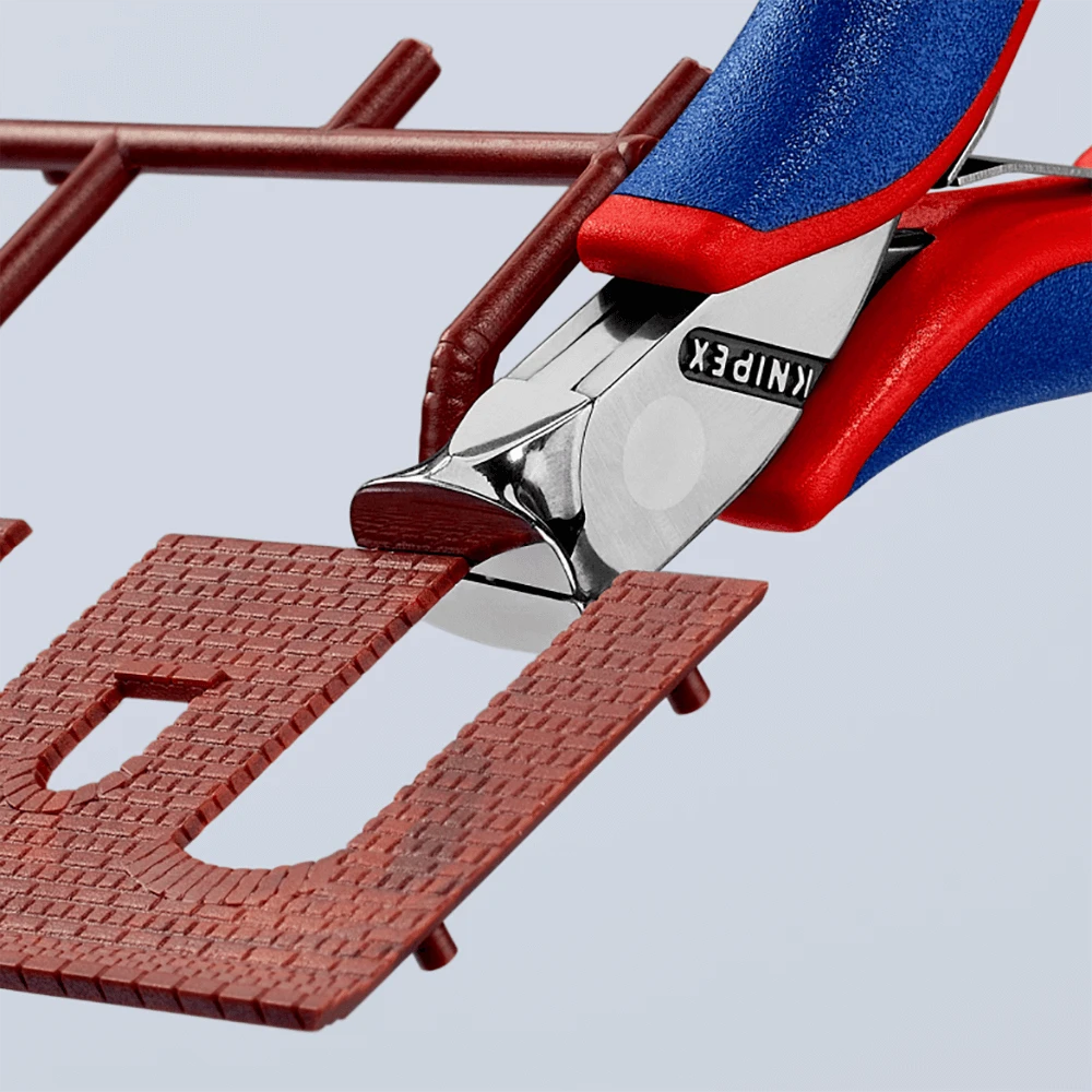 Knipex 115mm Electronics End Cutting Nippers - 6412115 3 Knipex 115mm Electronics End Cutting Nippers - 6412115 - Image 3