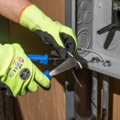 Klein Tools 206mm (8") Angled Head Heavy-Duty Diagonal Cutting Pliers - J2000-48 -Hand Tool Shop j2000 48 009 63427.1697458271